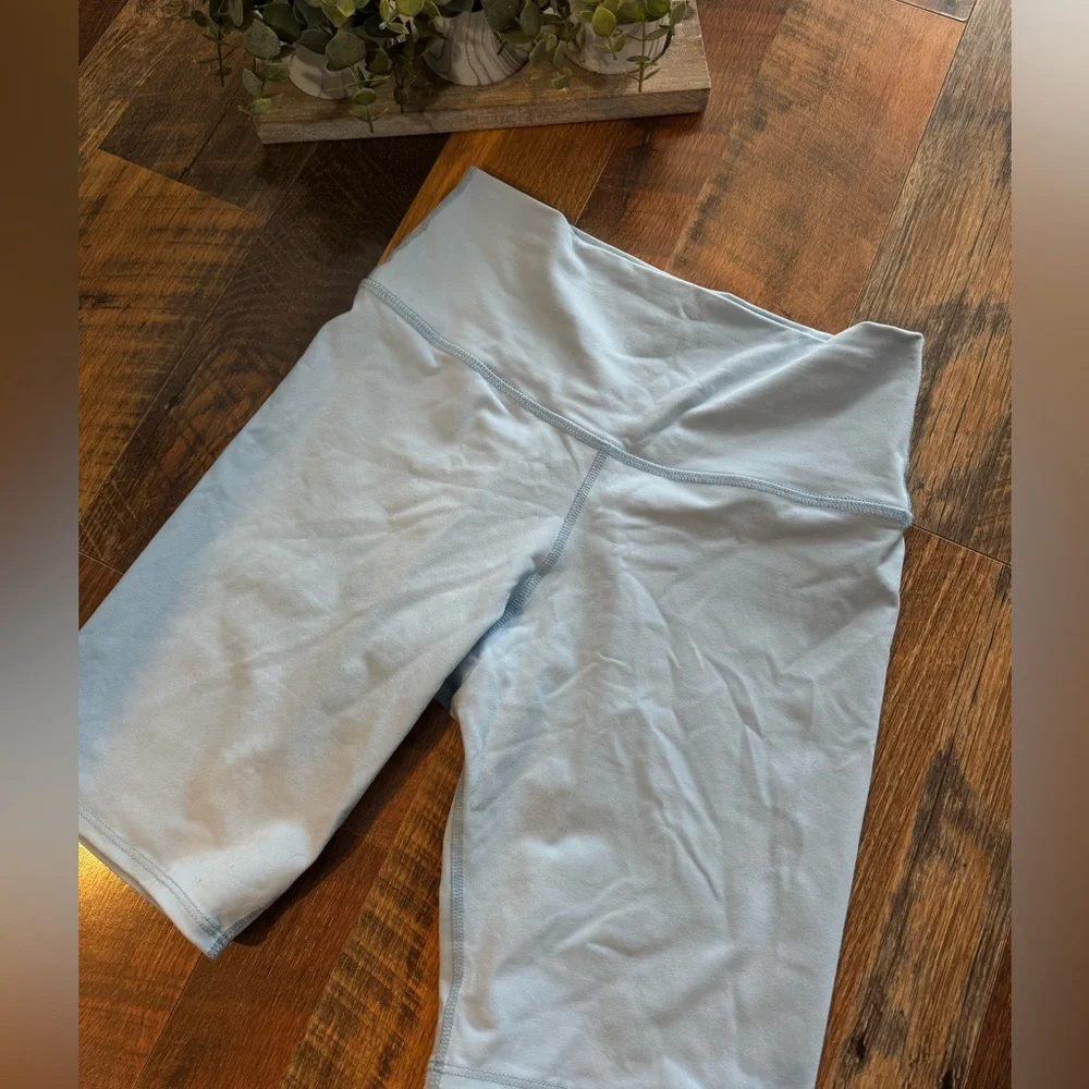 Electric + Rose Cloud Blue Biker Shorts Large